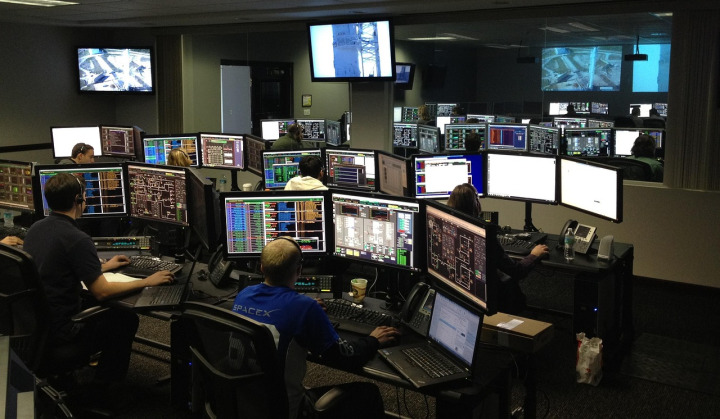 security operations center soc monitors