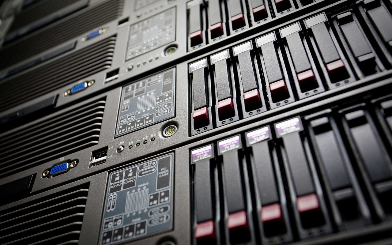 data breach server rack